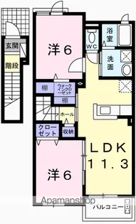 PrimaStella【2階】の間取り