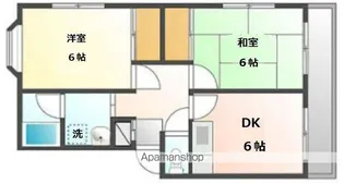 スカイFBK【403号室号室】の間取り