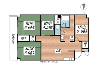 田町ビル【5階】の間取り