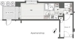 東京都杉並区松ノ木3丁目【マンション】の間取り