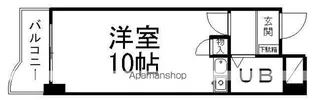 センチュリーマンション【406号室】の間取り