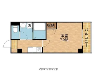 パーラム関目【1階】の間取り