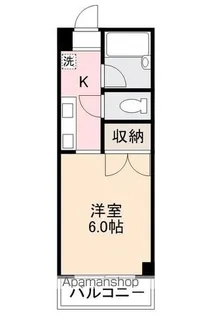 カレッジOZ【4階】の間取り