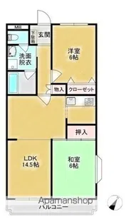 マンションアスカ【301号室号室】の間取り