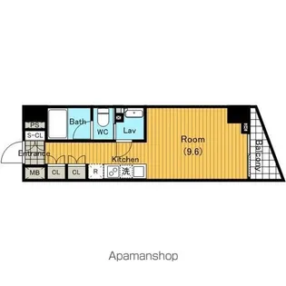 アーデン芝公園【2階】の間取り