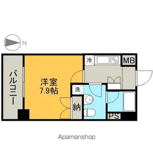 レジデンス金山スクエア(カナヤマスクエア)【11階】の間取り