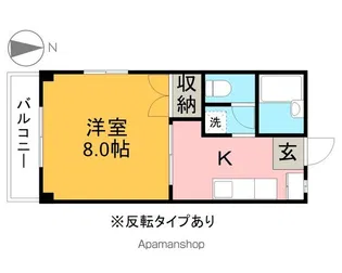グリーンハイツ三澤PART5【201号室】の間取り