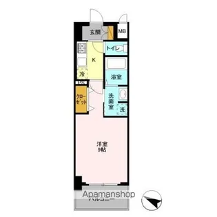 G’ーNOTE【5階】の間取り