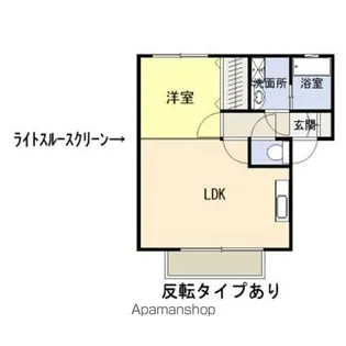 ウィンクルム【1階】の間取り