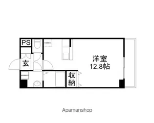 新風館【4階】の間取り