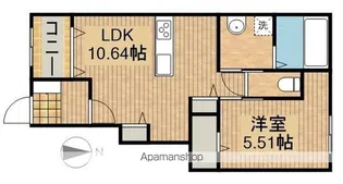 AFC RESIDENCE 磐田中泉【1階】の間取り
