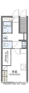 レオパレスフローラⅣ【101号室】の間取り