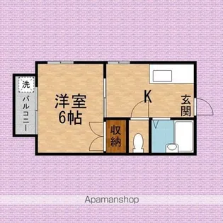 上福岡第16【2階】の間取り
