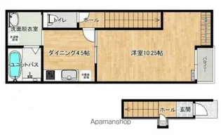 セレクトテラス・カーサ【2階】の間取り