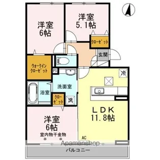 RIZIERE(リジエール)【1階】の間取り