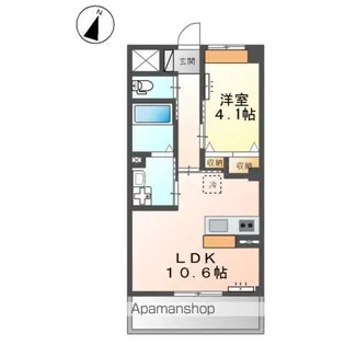 コンフェティ【2階】の間取り