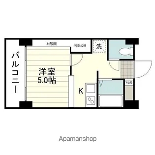 笹サンシャインコーポ【403号室】の間取り