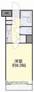 イマージュ・シャトー【404号室】の間取り