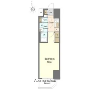CRESTTAPP金山【6階】の間取り