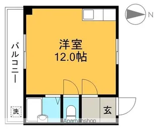 サンシティ船戸【3階】の間取り
