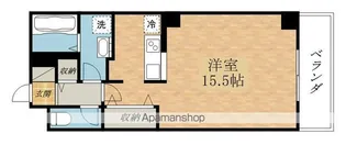 ベルヴィオウミ【513号室】の間取り