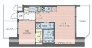 プレジオ大正【4階】の間取り
