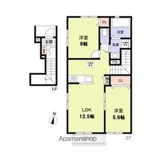 La・FERIO II【2階】の間取り