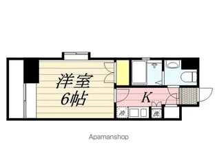 ダイナコートエスタディオレシェンテ【8階】の間取り