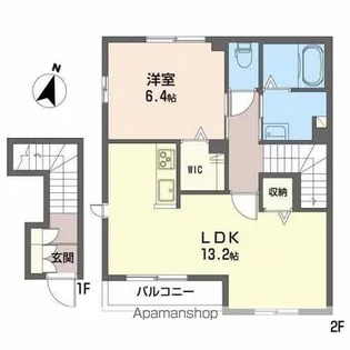 PERSIL【2階】の間取り