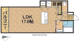 TERZO(テルツォ)【4階】の間取り