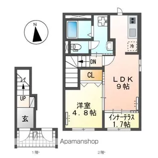 CIEL ETOILE (シエルエトワール)【2階】の間取り
