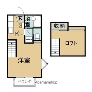 グッドハウス【2階】の間取り