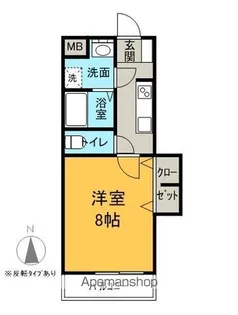 フレンドリーハイツ紺屋【105号室】の間取り