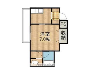 本宮ヴィレッジ【204号室】の間取り