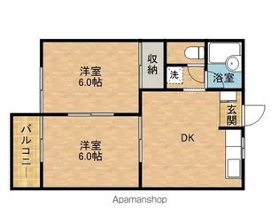 パンプキンハウス【2階】の間取り