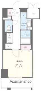 セイワパレス丸の内駅前【702号室】の間取り