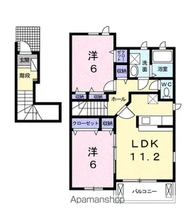Towa【2階】の間取り