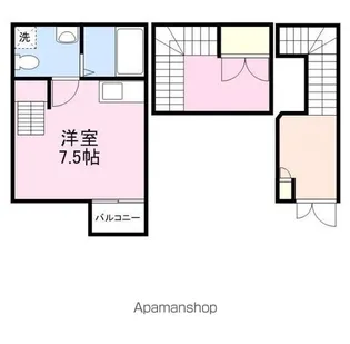 ガレット空港南【1階】の間取り