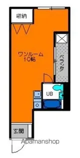 フォレスト・イン【1階】の間取り