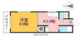 第2登勢【2階】の間取り