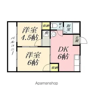 エトワール高屋ビル【303号室】の間取り