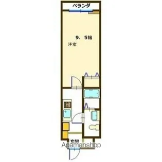 岩塚テラス【5階】の間取り