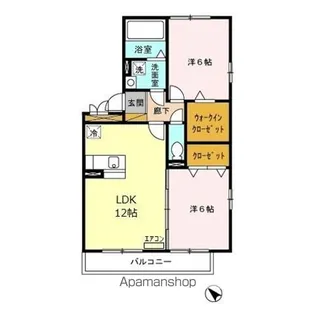 セジュールZEN 弐番館【3階】の間取り