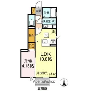 GRAND CALICE (グランカリス)【1階】の間取り