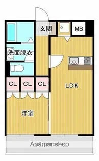 Zサイドテラス藏立【4階】の間取り