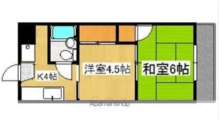サンステージKT【5階】の間取り