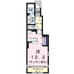 ベル・ガーデンC【1階】の間取り