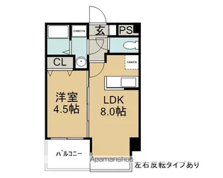 エスポワール【302号室】の間取り