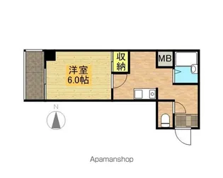 セントラルハイツカシノ【4階】の間取り