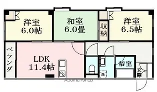 アトレ文京【201号室】の間取り